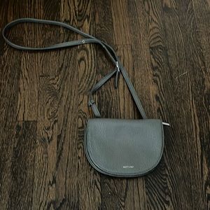 Matt and Nat grey shoulder bag